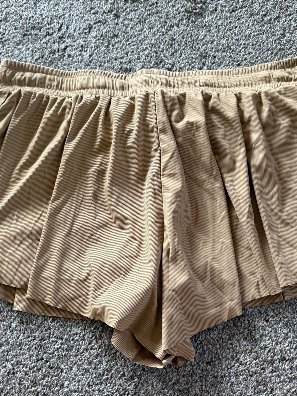 JoyLab Light Tan Drawstring Athletic Shorts - Picture 3 of 6